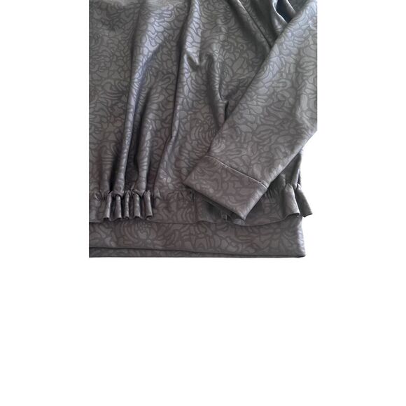 Lululemon 1/4 Back Zip Womens 8 Floral Pullover Jacket Sweatshirt - Picture 6 of 9